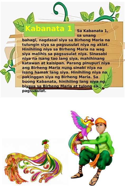 maikling buod ng ibong adarna|Ibong Adarna Buod ng Bawat Kabanata 1.
